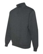 Unisex Nublend® Cadet Collar Quarter-Zip Sweatshirt - Image 8