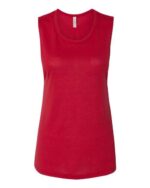Women's Flowy Scoop Muscle Tank - Image 4