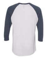 Unisex Triblend Three-Quarter Raglan T-Shirt - Image 3