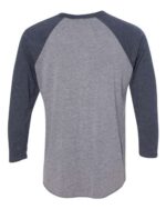 Unisex Triblend Three-Quarter Raglan T-Shirt - Image 21