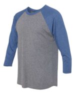 Unisex Triblend Three-Quarter Raglan T-Shirt - Image 36