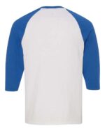 Unisex Heavy Cotton™ Raglan Three Quarter Sleeve T Shirt