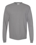 Unisex Garment-Dyed Heavyweight Long Sleeve T-Shirt - Image 25