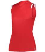 GIRLS ON THE RISE SLEEVELESS SOFTBALL JERSEY - Image 3