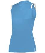 GIRLS ON THE RISE SLEEVELESS SOFTBALL JERSEY - Image 6
