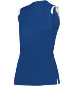 GIRLS ON THE RISE SLEEVELESS SOFTBALL JERSEY - Image 7