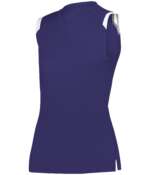GIRLS ON THE RISE SLEEVELESS SOFTBALL JERSEY - Image 9