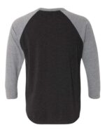 Unisex Triblend Three-Quarter Raglan T-Shirt - Image 8