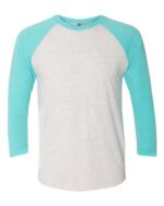 Unisex Triblend Three-Quarter Raglan T-Shirt - Image 11