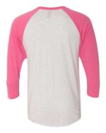 Unisex Triblend Three-Quarter Raglan T-Shirt - Image 23