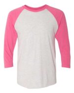 Unisex Triblend Three-Quarter Raglan T-Shirt - Image 22