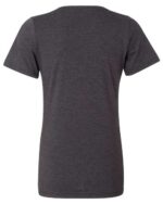 Women's Relaxed Heather CVC V-Neck Tee - Image 4