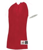 GIRLS TWO BUTTON SOFTBALL JERSEY