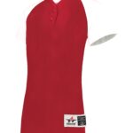 LADIES TWO BUTTON SOFTBALL JERSEY