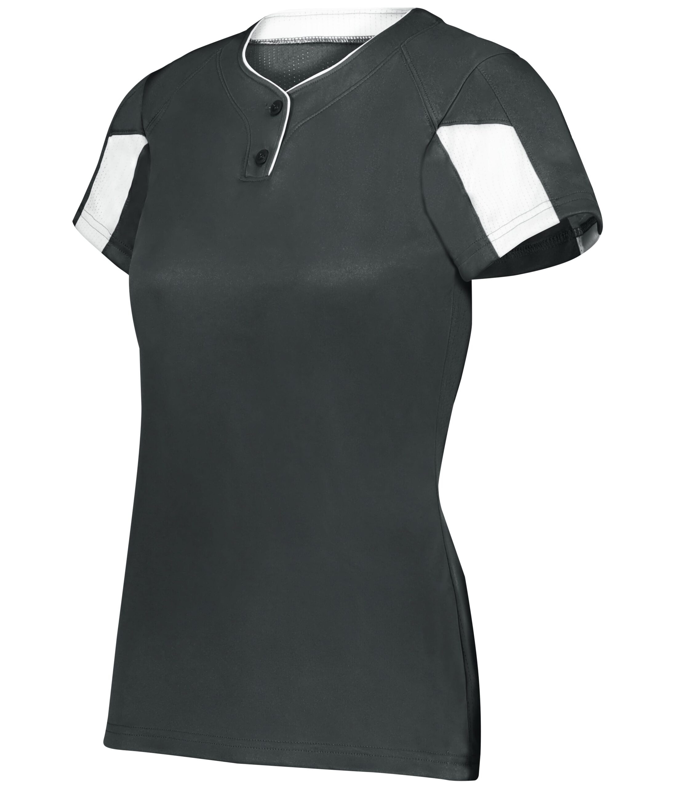 LADIES STRIKER JERSEY — GRAPHITE/WHITE (BA) (front) LADIES STRIKER JERSEY