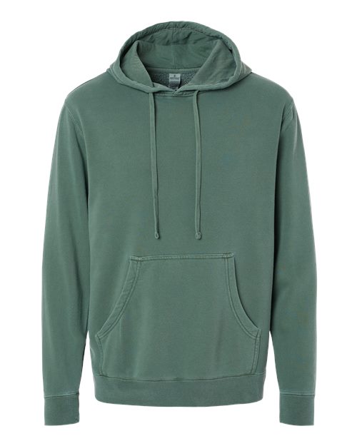 Unisex Midweight Pigment Dyed Hooded Sweatshirt