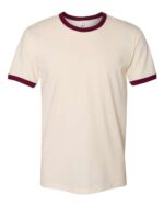 Unisex Cotton Ringer T-Shirt - Image 7