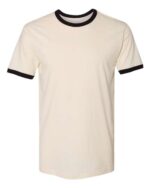 Unisex Cotton Ringer T-Shirt - Image 3