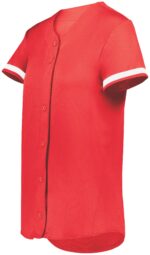 Girls Cutter+ Full Button Softball Jersey