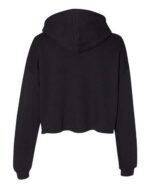 Women's Crop Fleece Hoodie Sweatshirt - Image 2