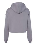 Women's Crop Fleece Hoodie Sweatshirt - Image 7