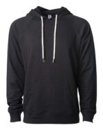 Unisex Icon Lightweight Loopback Terry Hooded Sweatshirt