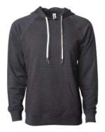 Unisex Icon Lightweight Loopback Terry Hooded Sweatshirt