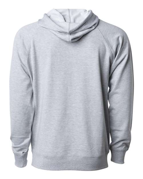 Unisex Icon Lightweight Loopback Terry Hooded Sweatshirt