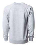Unisex Icon Lightweight Loopback Terry Crewneck Sweatshirt - Image 2