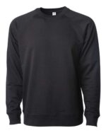 Unisex Icon Lightweight Loopback Terry Crewneck Sweatshirt - Image 3