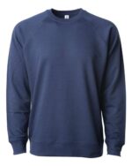 Unisex Icon Lightweight Loopback Terry Crewneck Sweatshirt - Image 7