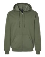 Unisex Softstyle® Full-Zip Hooded Sweatshirt - Image 3