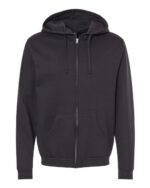 Unisex Zipper Fleece Hoodie