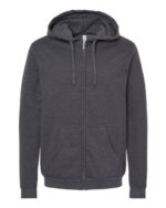 Unisex Zipper Fleece Hoodie - Image 3
