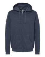 Unisex Zipper Fleece Hoodie - Image 7