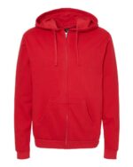 Unisex Zipper Fleece Hoodie - Image 13
