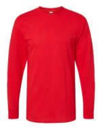 Unisex Gold Soft Touch Long Sleeve T-Shirt - Image 15