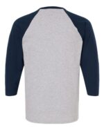Raglan Three-Quarter Sleeve Baseball T-Shirt - Image 4