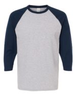 Raglan Three-Quarter Sleeve Baseball T-Shirt - Image 3