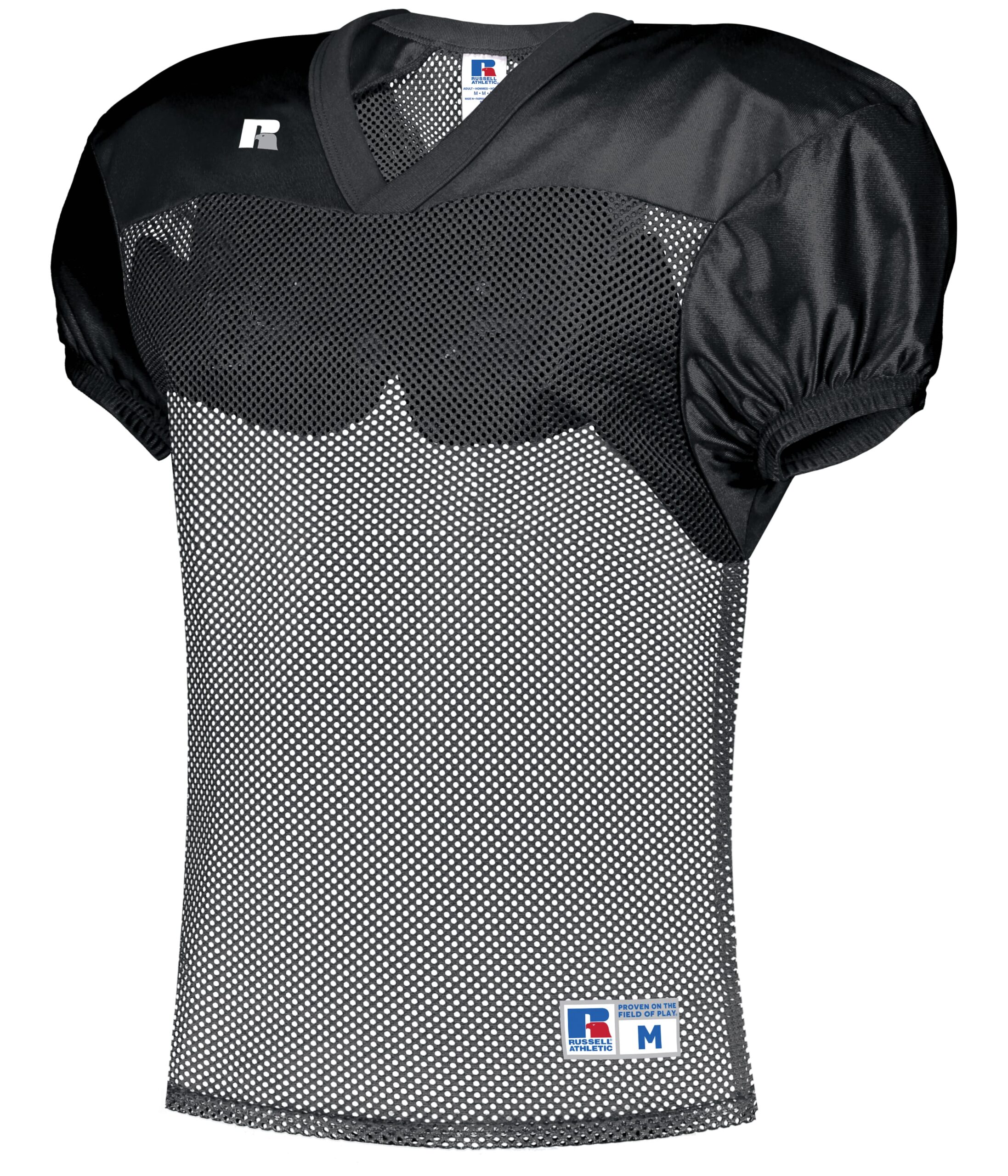 Stock Practice Jersey — BLACK (front) Stock Practice Jersey
