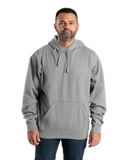 Signature Sleeve Hooded Sweatshirt shown in Grey