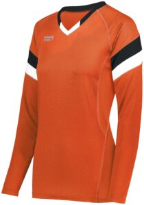 Girls TruHit Tri-Color Long Sleeve Jersey - Image 3