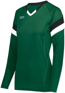 Girls TruHit Tri-Color Long Sleeve Jersey - Image 7