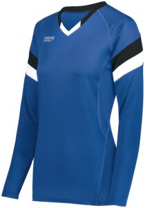 Girls TruHit Tri-Color Long Sleeve Jersey - Image 9