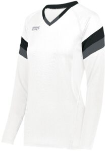 Girls TruHit Tri-Color Long Sleeve Jersey - Image 13