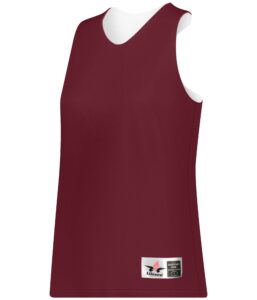 LADIES MICROFIBER REVERSIBLE BASKETBALL JERSEY - Image 2