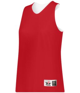 LADIES MICROFIBER REVERSIBLE BASKETBALL JERSEY - Image 3