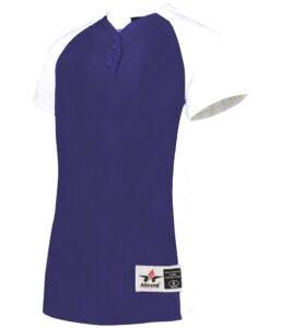 GIRLS TWO-BUTTON SOFTBALL JERSEY - Image 6