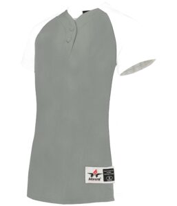 GIRLS TWO-BUTTON SOFTBALL JERSEY - Image 9