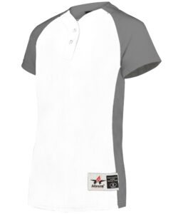 GIRLS TWO-BUTTON SOFTBALL JERSEY - Image 12